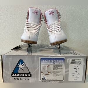 Jackson SoftSkate 380 Figure Ice Skates Size Youth 12
